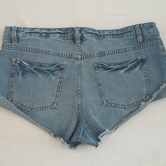 Free People Demin Shorts - Picture 2 of 3